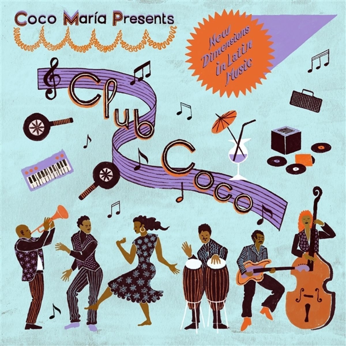 Afbeelding van Various Artists - Coco Maria Presents: New Dimensions In Latin Music