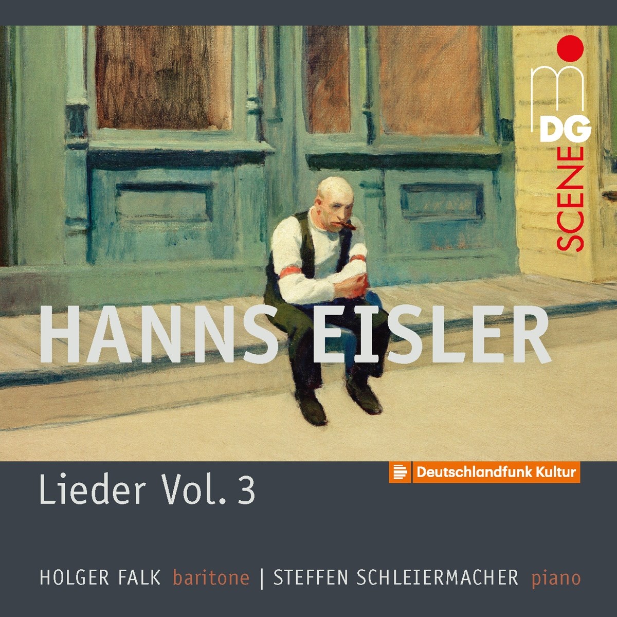 Afbeelding van Holger Falk & Steffen Schleiermacher - Eisler: Songs In American Exile Lieder Vol.3