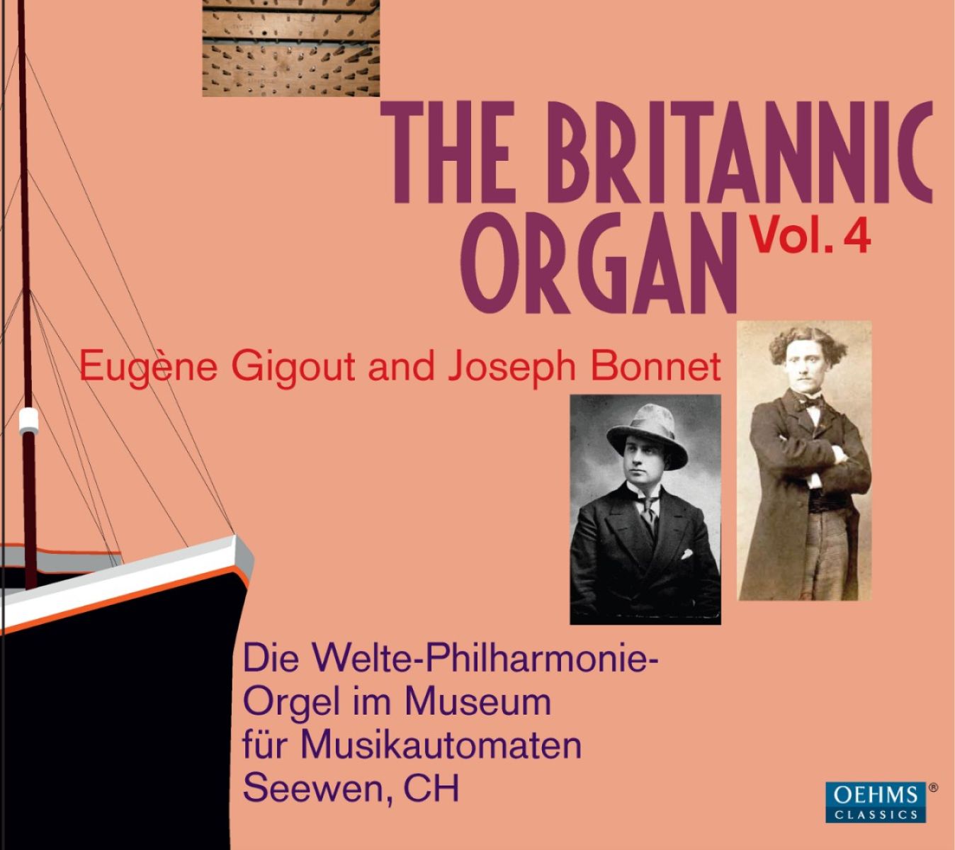 Afbeelding van Various Artists - The Britannic Organ Vol. 4: Eugène Gigout, Joseph Bonnet