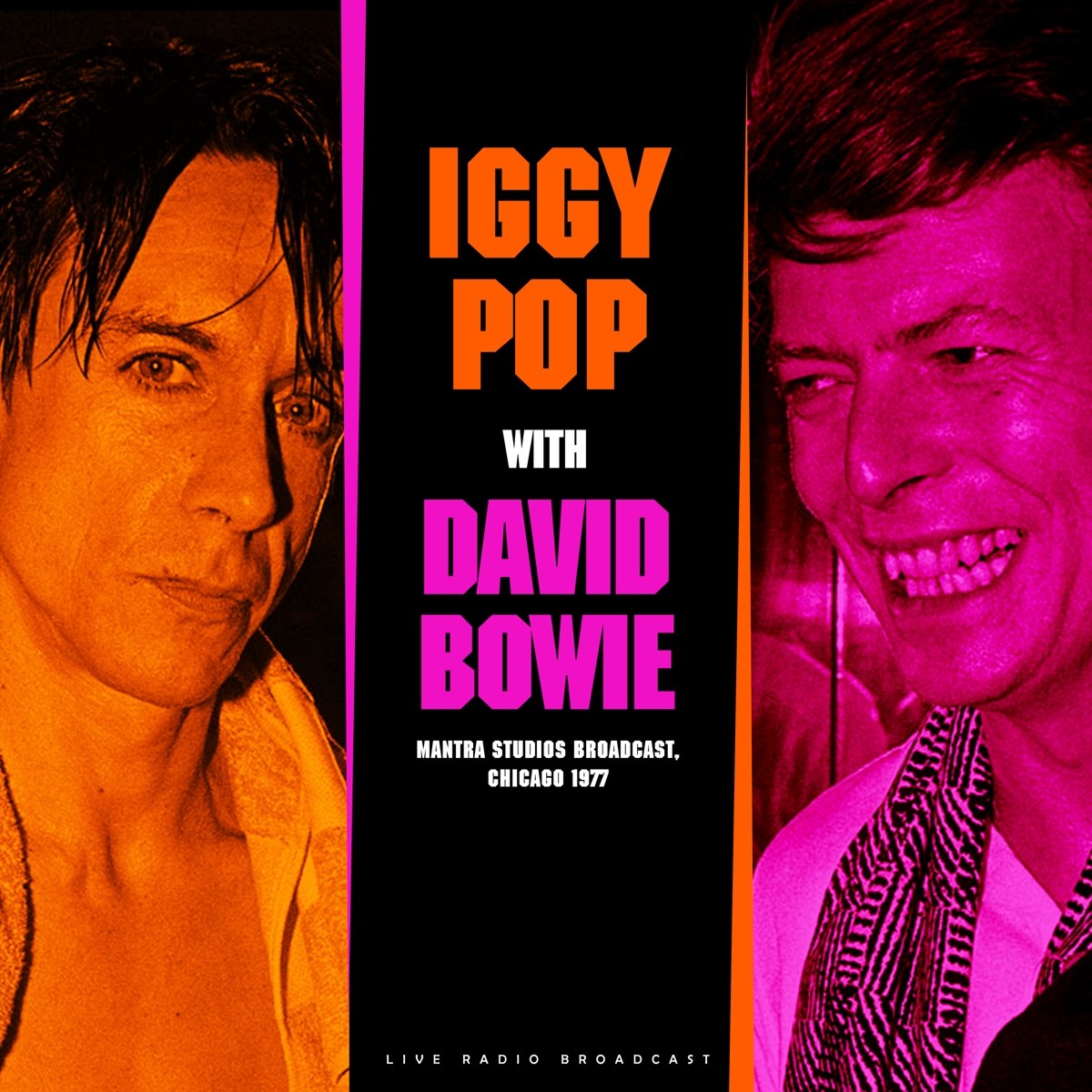 Iggy Pop & David Bowie - Mantra Studios Broadcast, Chicago 1977