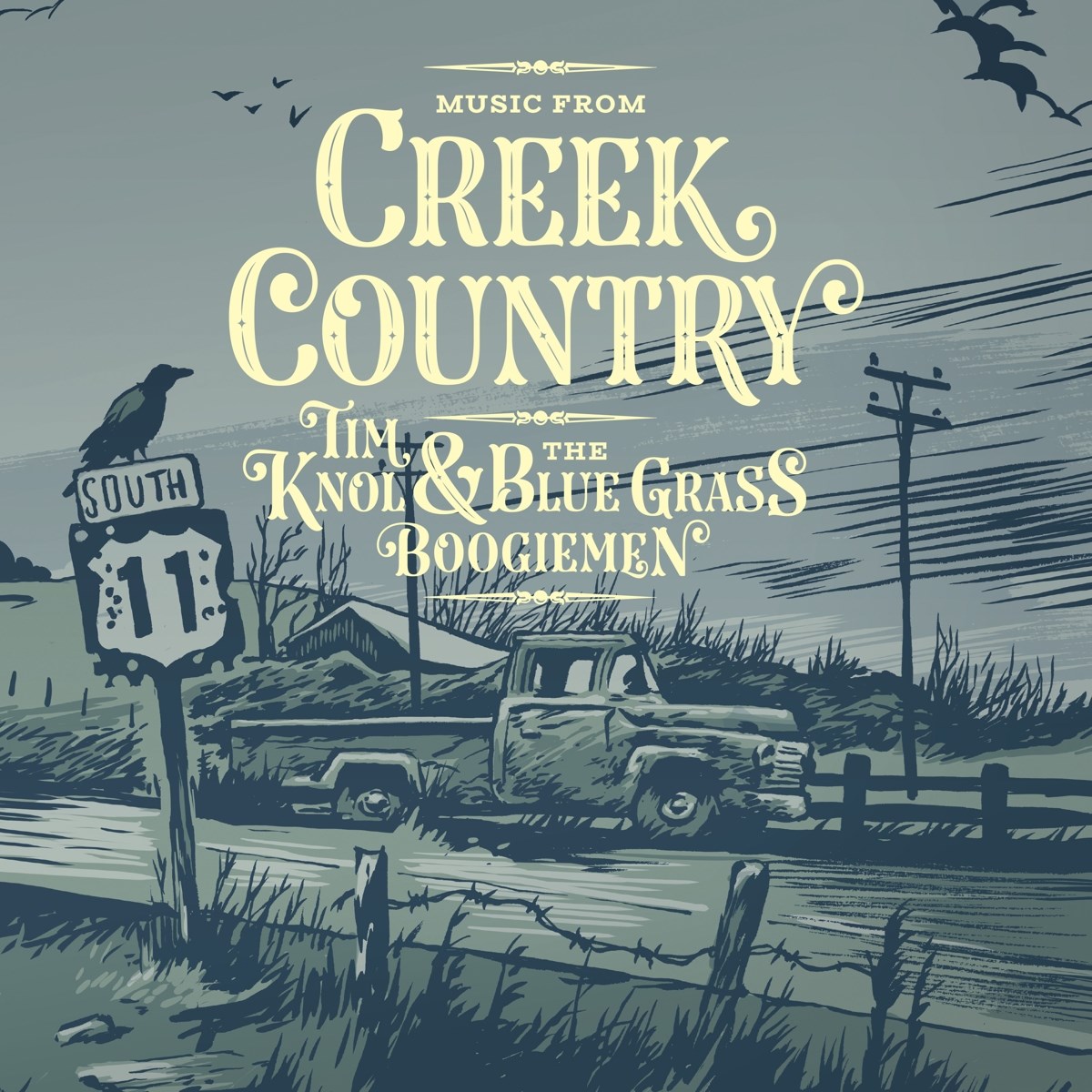 Afbeelding van Tim Knol & Blue Grass Boogieman - Music From Creek Country
