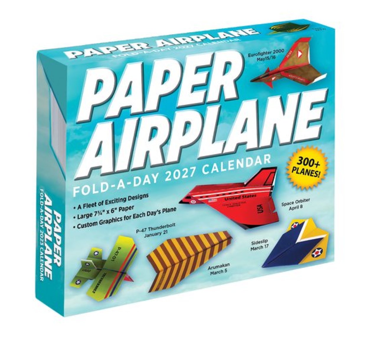 Afbeelding van Boxed scheurkalender 2027 - Act Paper Airplane