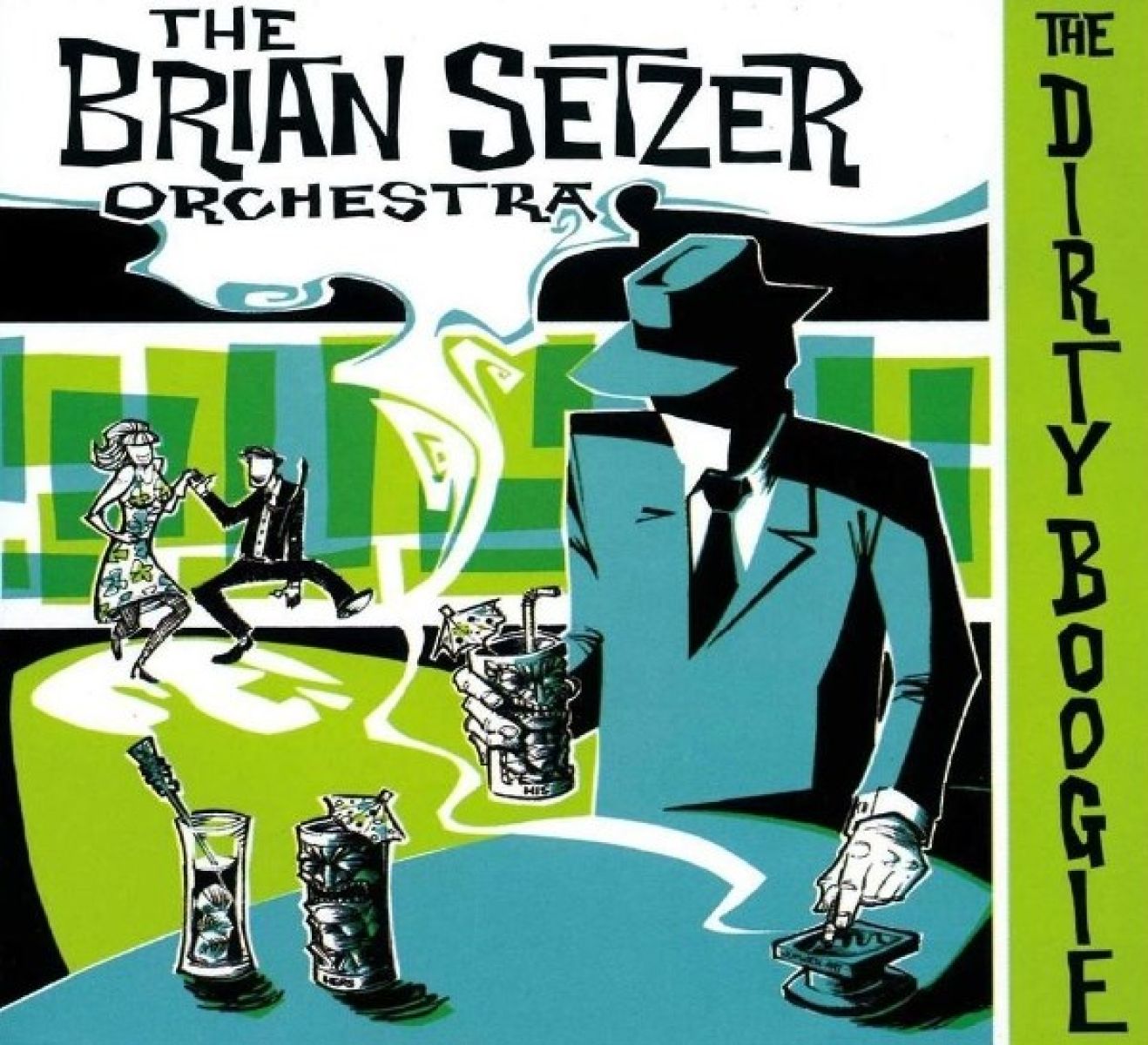 Afbeelding van The Brian Setzer Orchestra - The Dirty Boogie