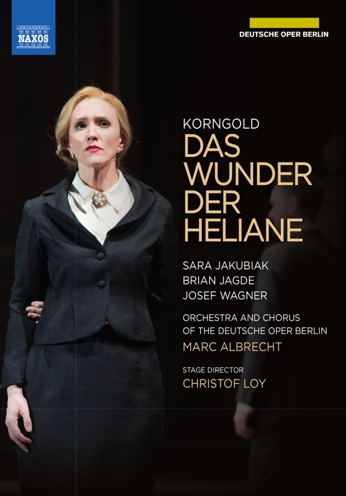Afbeelding van Sara Jakubiak, Brian Jagde, Josef Wagner, The Deutche Oper Berlin, Marc Albrecht - Korngold: Das Wunder Der Heliane