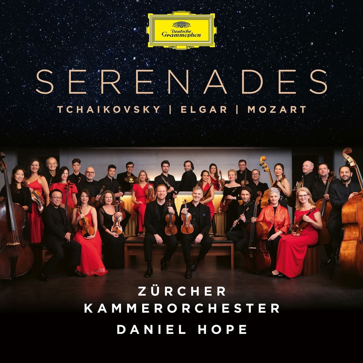 Afbeelding van Daniel Hope, Zürich Chamber Orchestra - Tchaikovsky/Elgar/Mozart: Serenades