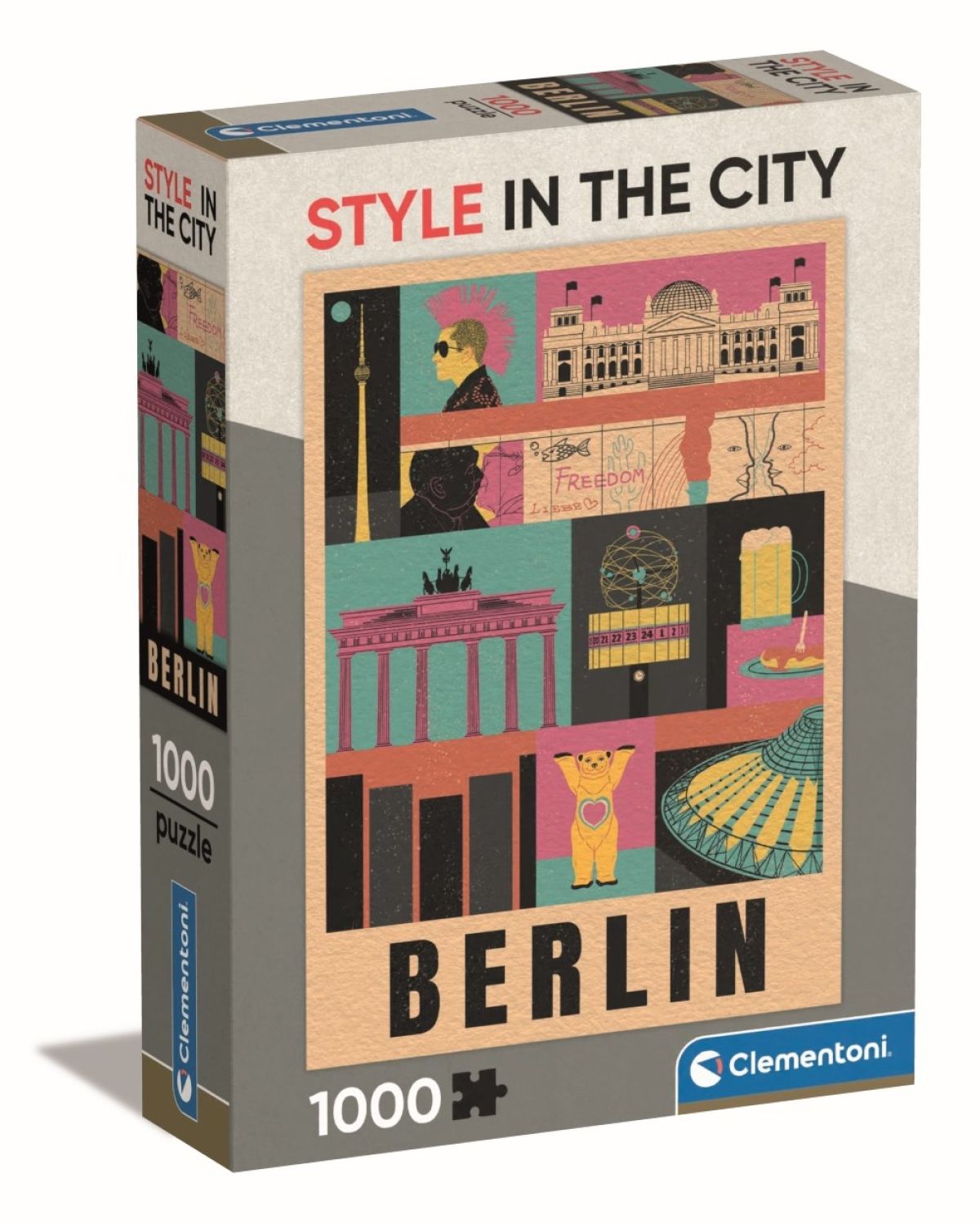 Afbeelding van Style In The City - Berlin (Compact Box 1000 stukjes)