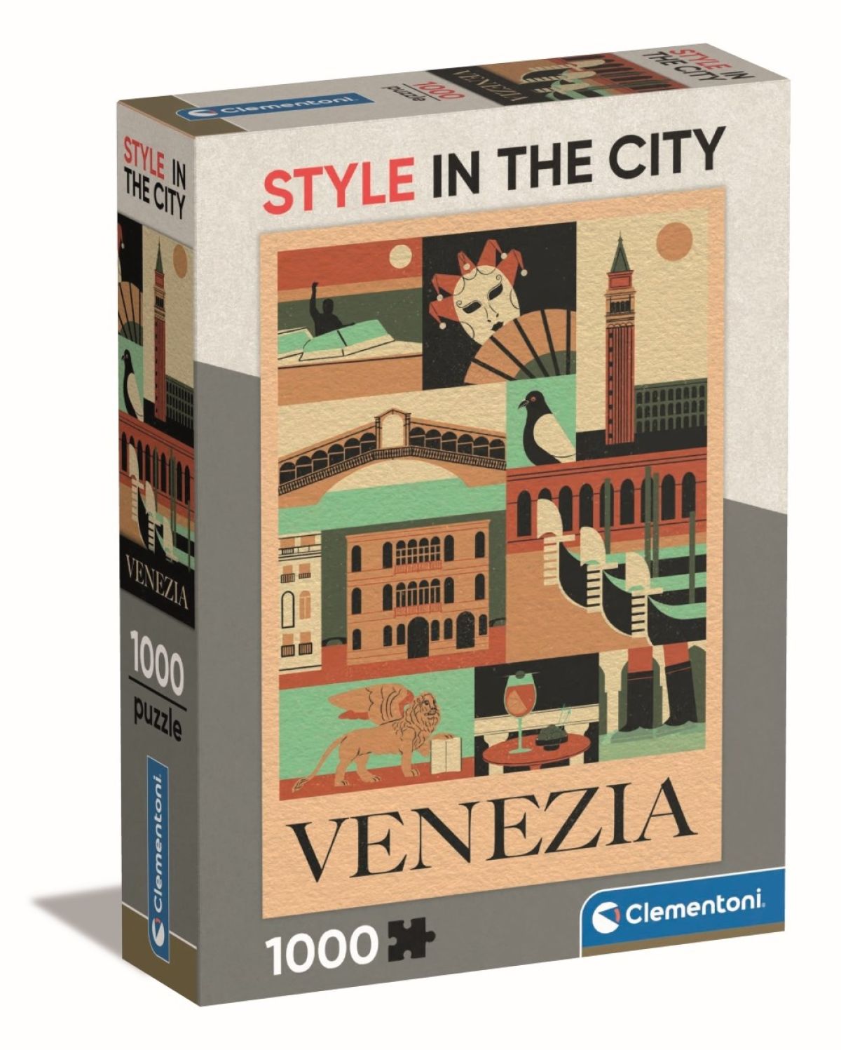 Afbeelding van Style In The City - Venezia (Compact Box 1000 stukjes)