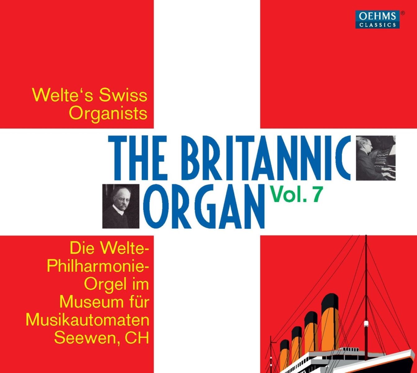 Afbeelding van Various Artists - The Britannic Organ Vol. 7: Welte´s Swiss Organists