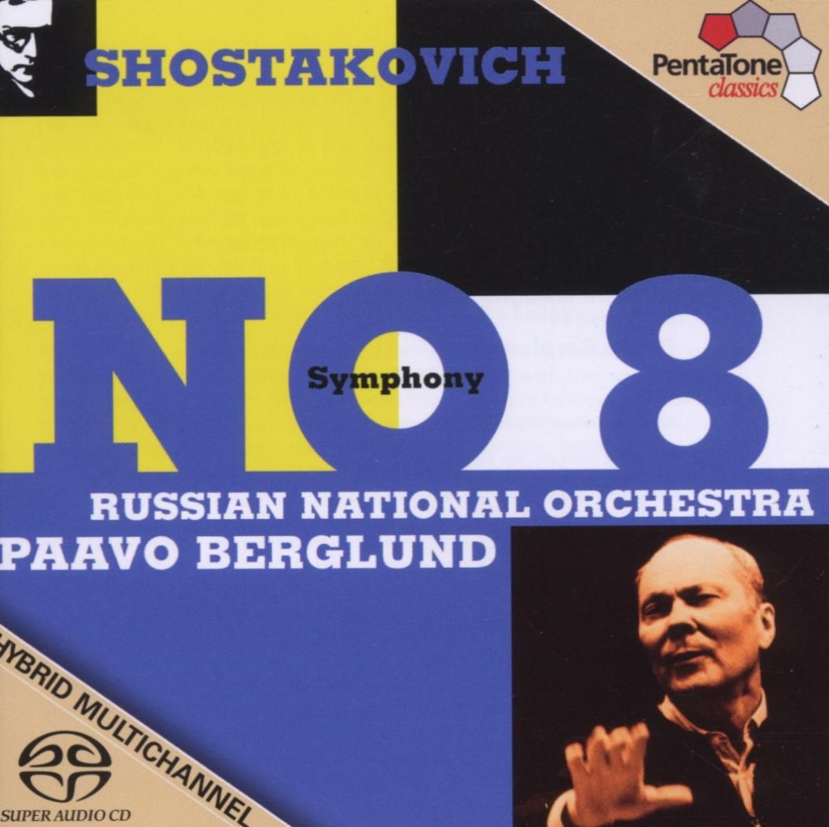 Afbeelding van Russian National Orchestra, Paavo Berglund - Shostakovich: Symphony 8
