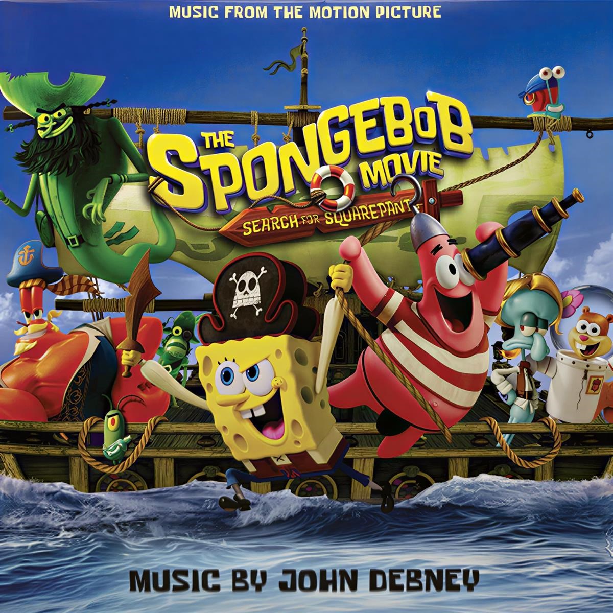 Afbeelding van John Debney - The Spongebob Movie: Search For Squarepants