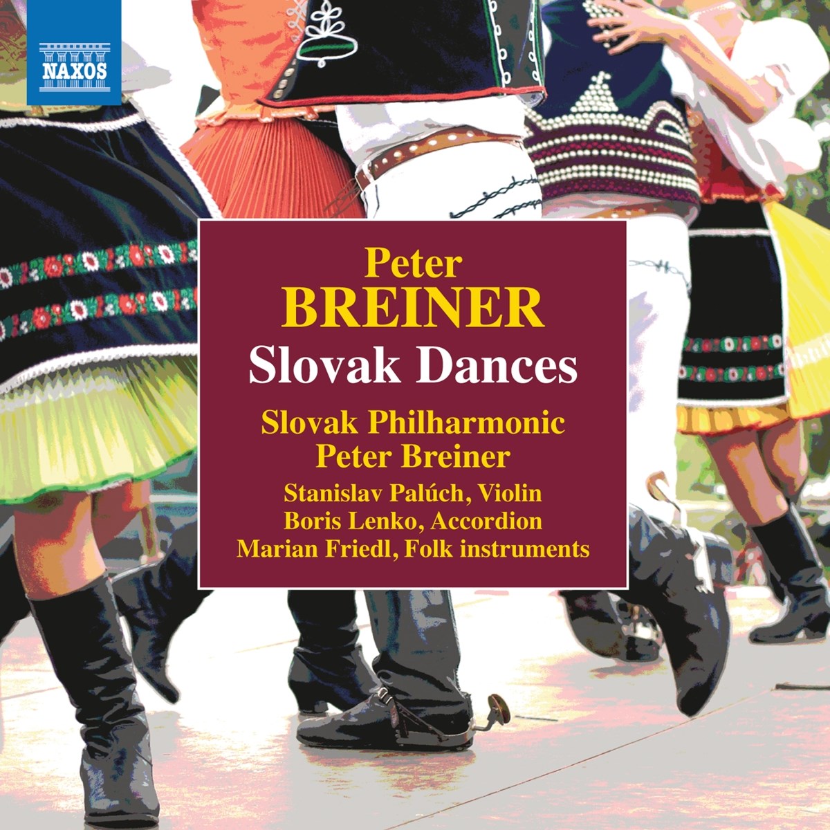 Afbeelding van Slovak Philharmonic Orchestra, Stanislav Palúch, Boris Lenko, Marian Friedl - Breiner: Slovak Dances