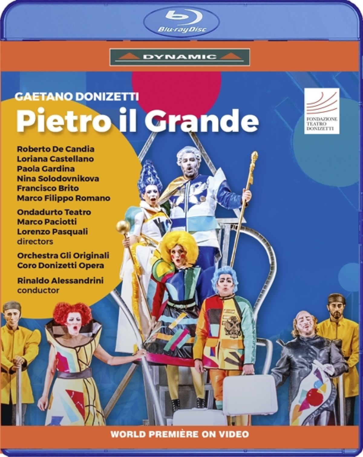 Afbeelding van Fabio Tartari, Orchestra Gli Originali, Coro Donizetti Opera - Donizetti: Pietro Il Grande