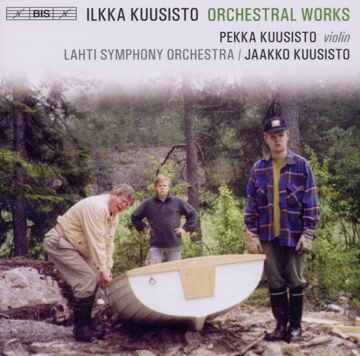 Afbeelding van Pekka Kuusisto, Lahti Symphony Orchestra, Jaakko Kuusisto - Kuusisto: Orchestral Works