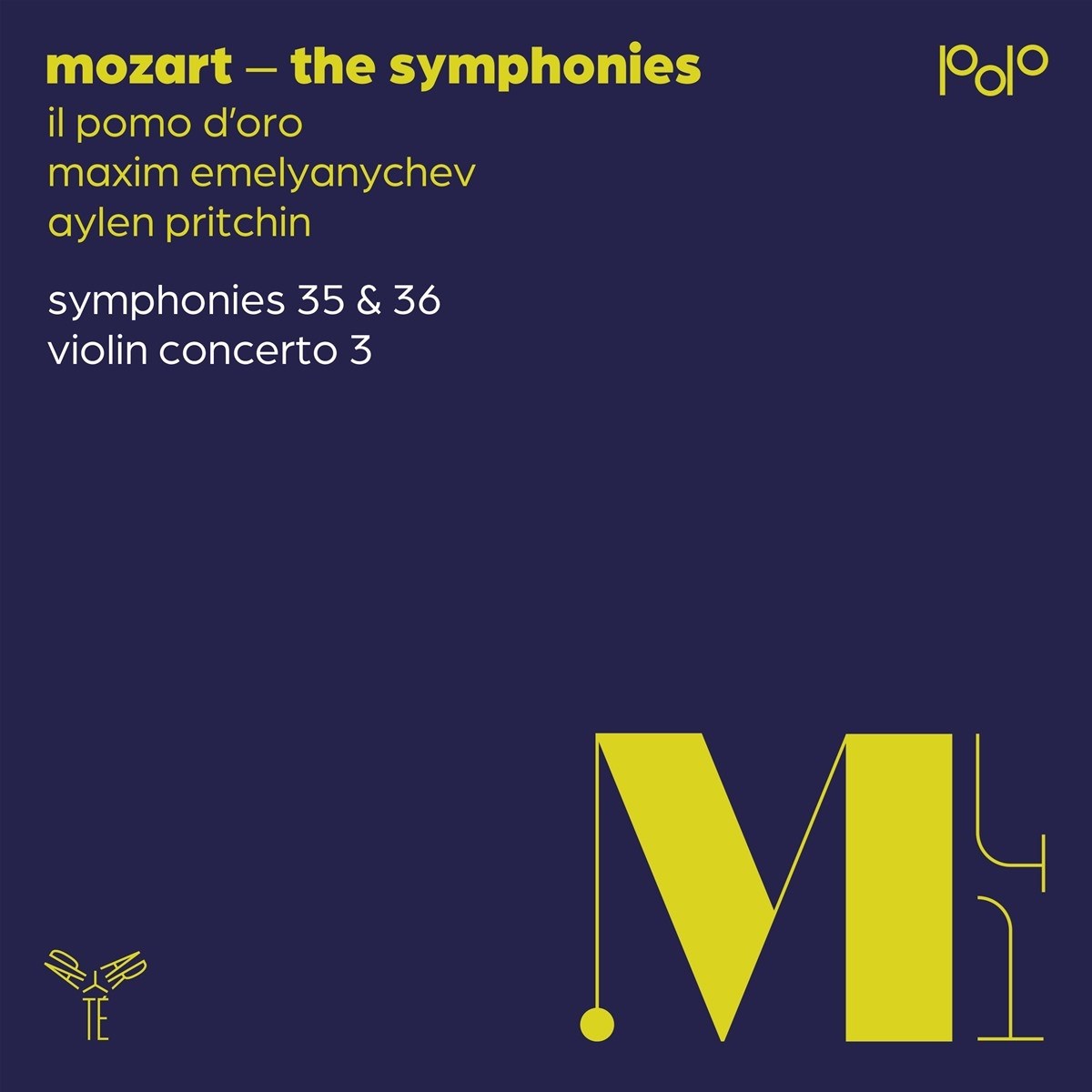Afbeelding van Il Pomo D'Oro, Aylen Pritchin & Maxim Emelyanychev - Mozart: The Symphonies Nos. 35 & 36 / Violin Concerto 3