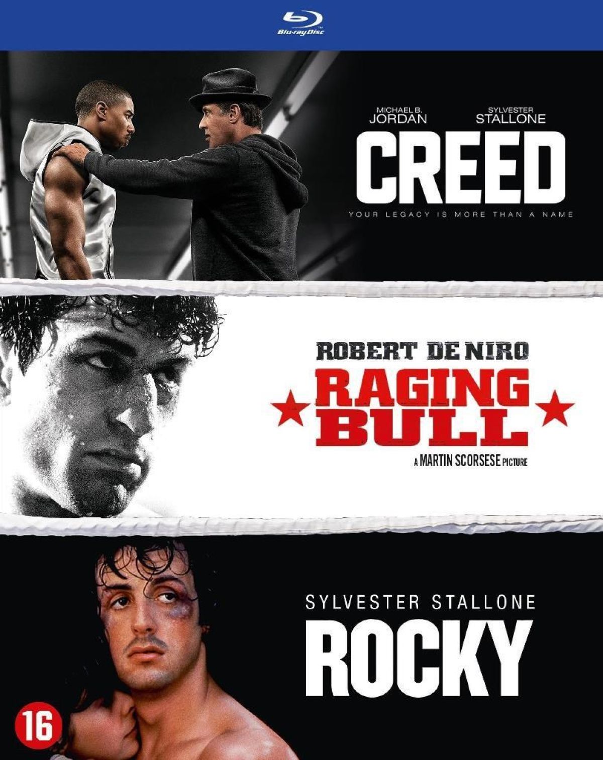 Rocky + Creed + Raging Bull