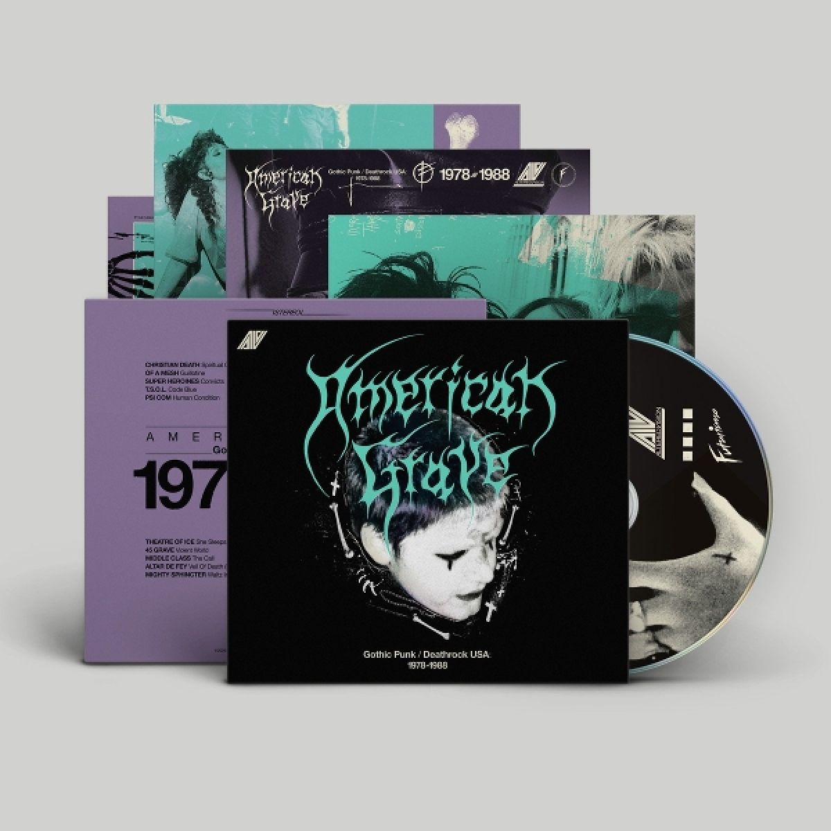 Afbeelding van Various Artists - American Grave: Gothic Punk & Death Rock USA 1978-1988