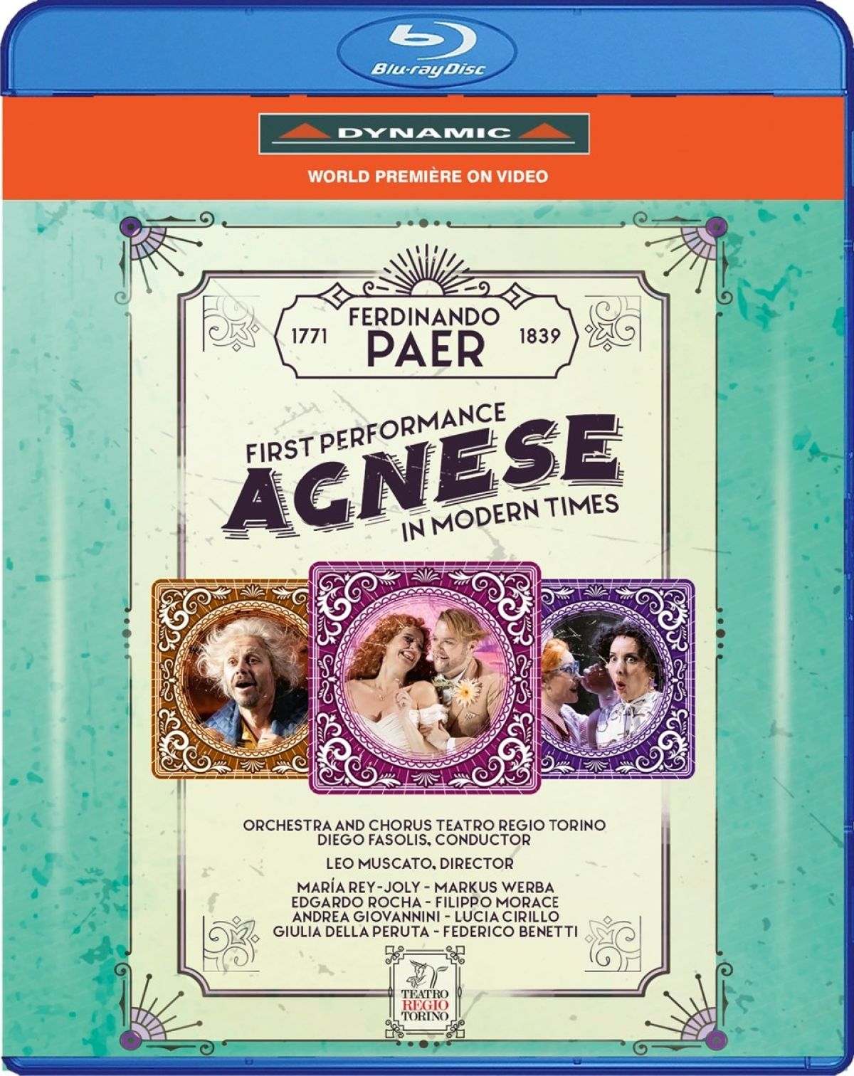 Maria Rey-Joly, Markus Werba, Edgardo Rocha, Teatro Regio Torino - Agnese