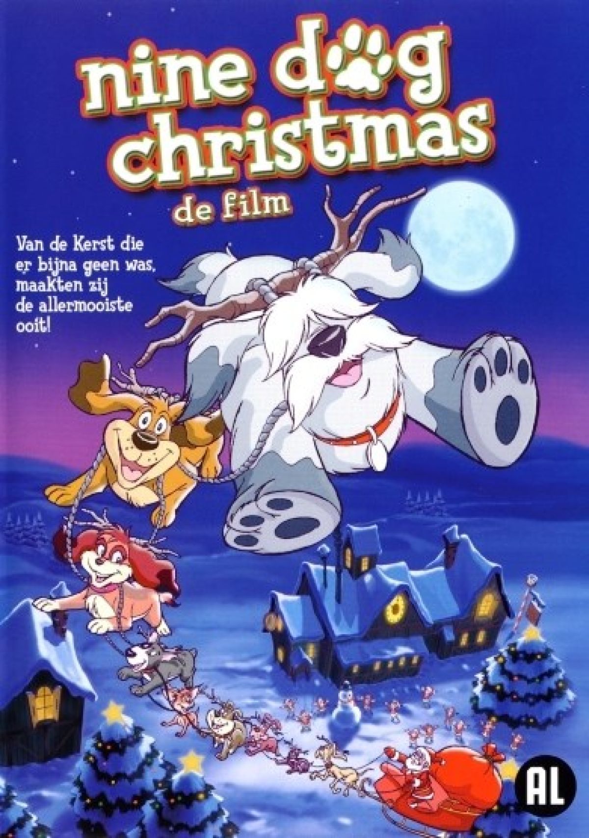 Afbeelding van Nine dog christmas