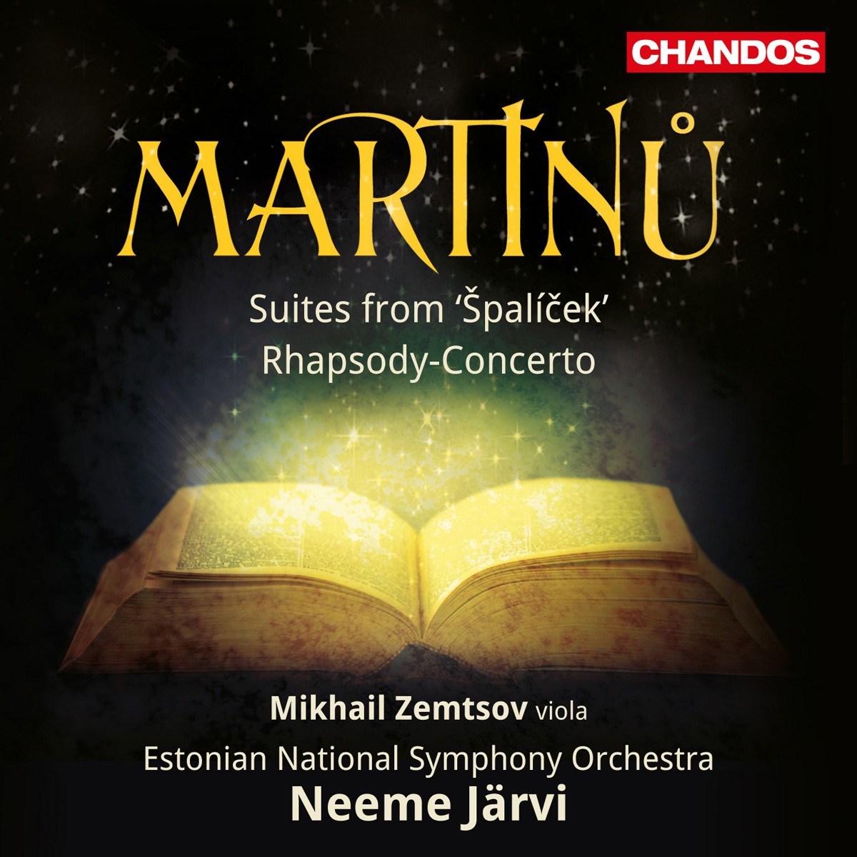 Afbeelding van Estonian National Symphony Orchestra, Neeme Järvi - Martinů: Suites from 'Spalicek'/Rhapsody Concerto