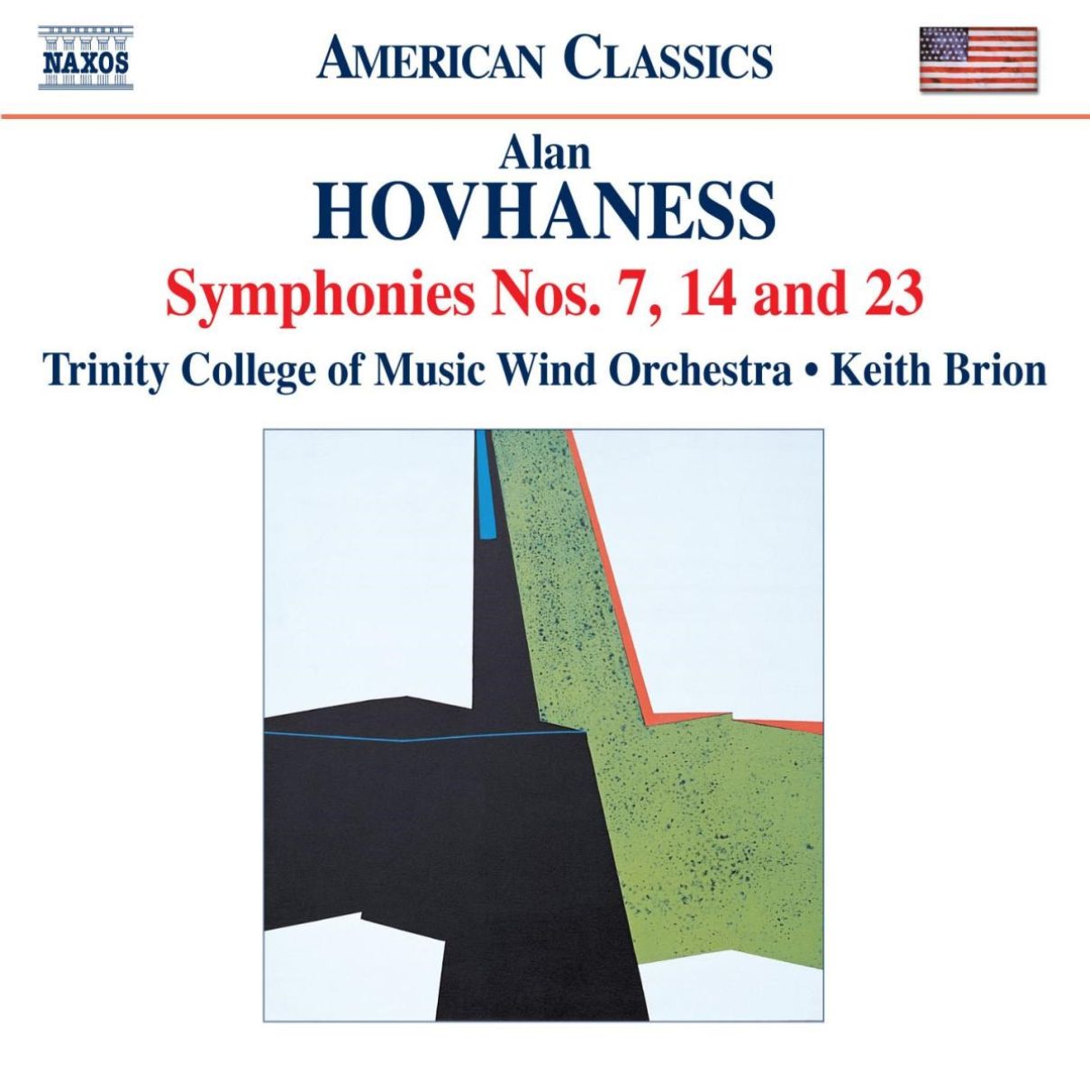 Afbeelding van Trinity College Of Music Wind Orchestra - Hovhaness: Symphonies Nos. 7, 14, 23