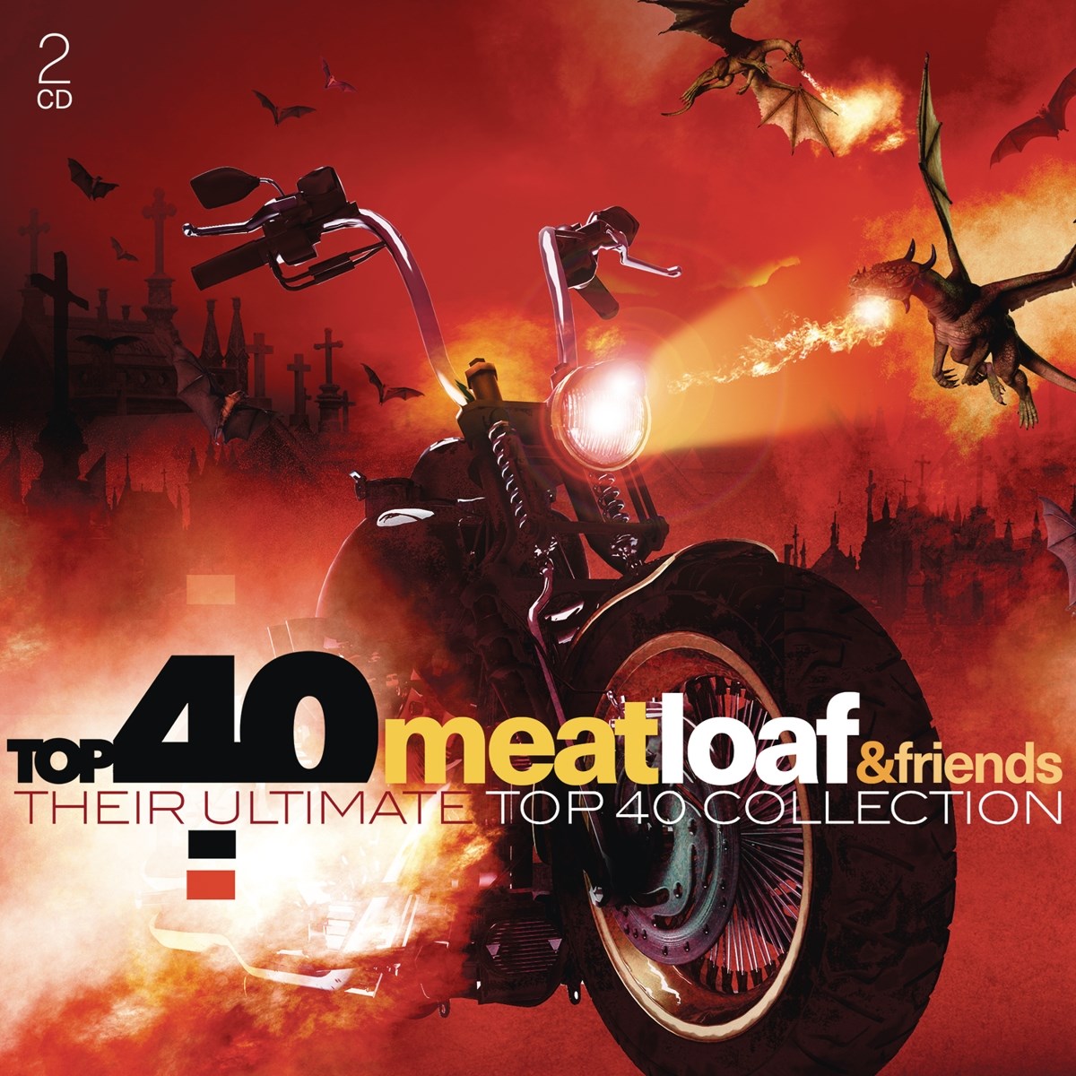 Afbeelding van Various Artists - Meatloaf & Friends - Their Ultimate Top 40 Collection