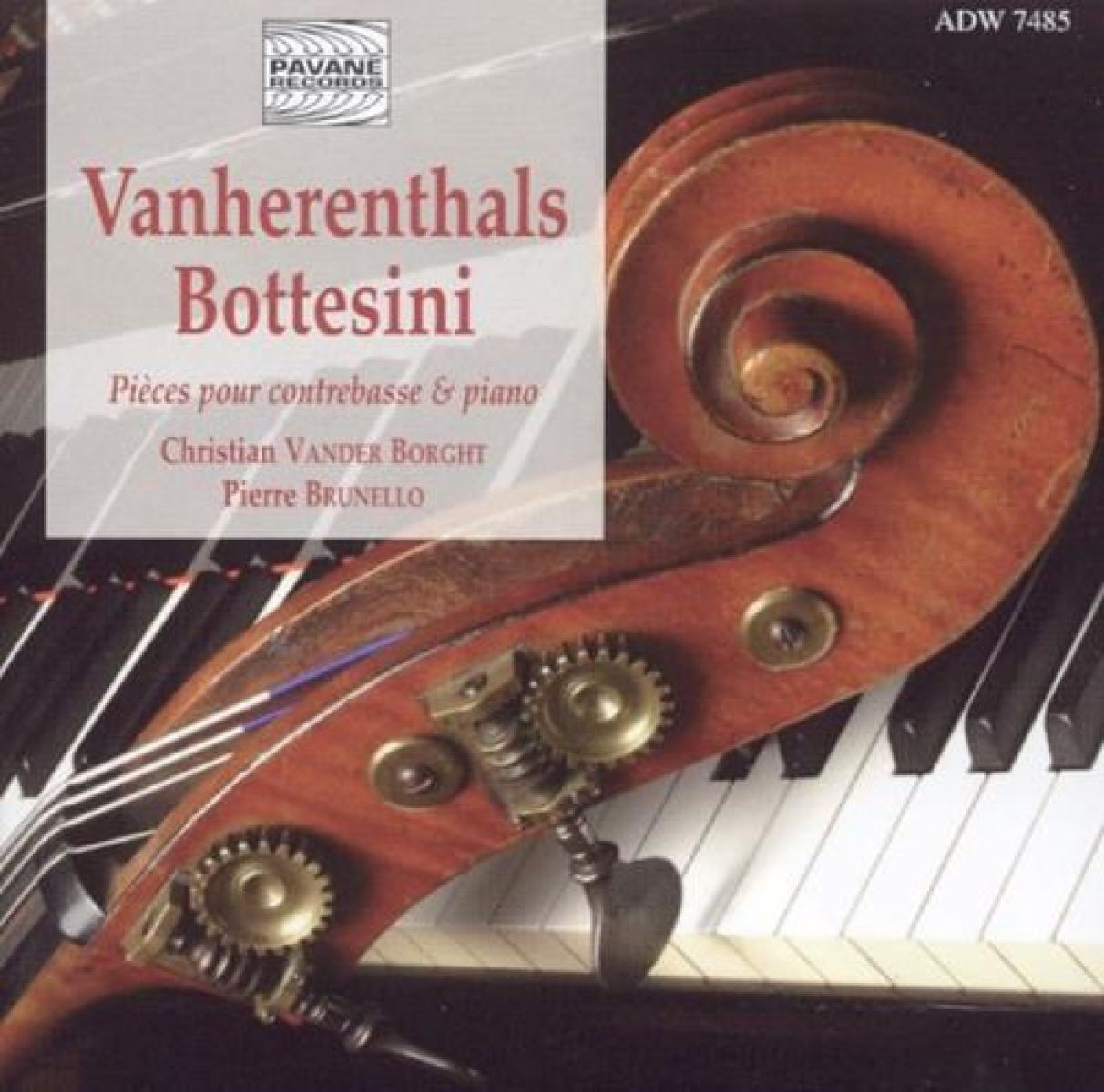 Christian Vander Borght & Pierre Brunello - Vanherenthals, Bottesini: Pièces pour contrebasse & piano