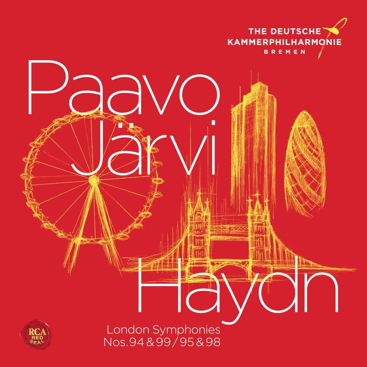 Afbeelding van Haydn: London Symphonies Vol.2 Symphonies No. 94 "Surprise", No. 95, No. 98 & No. 99