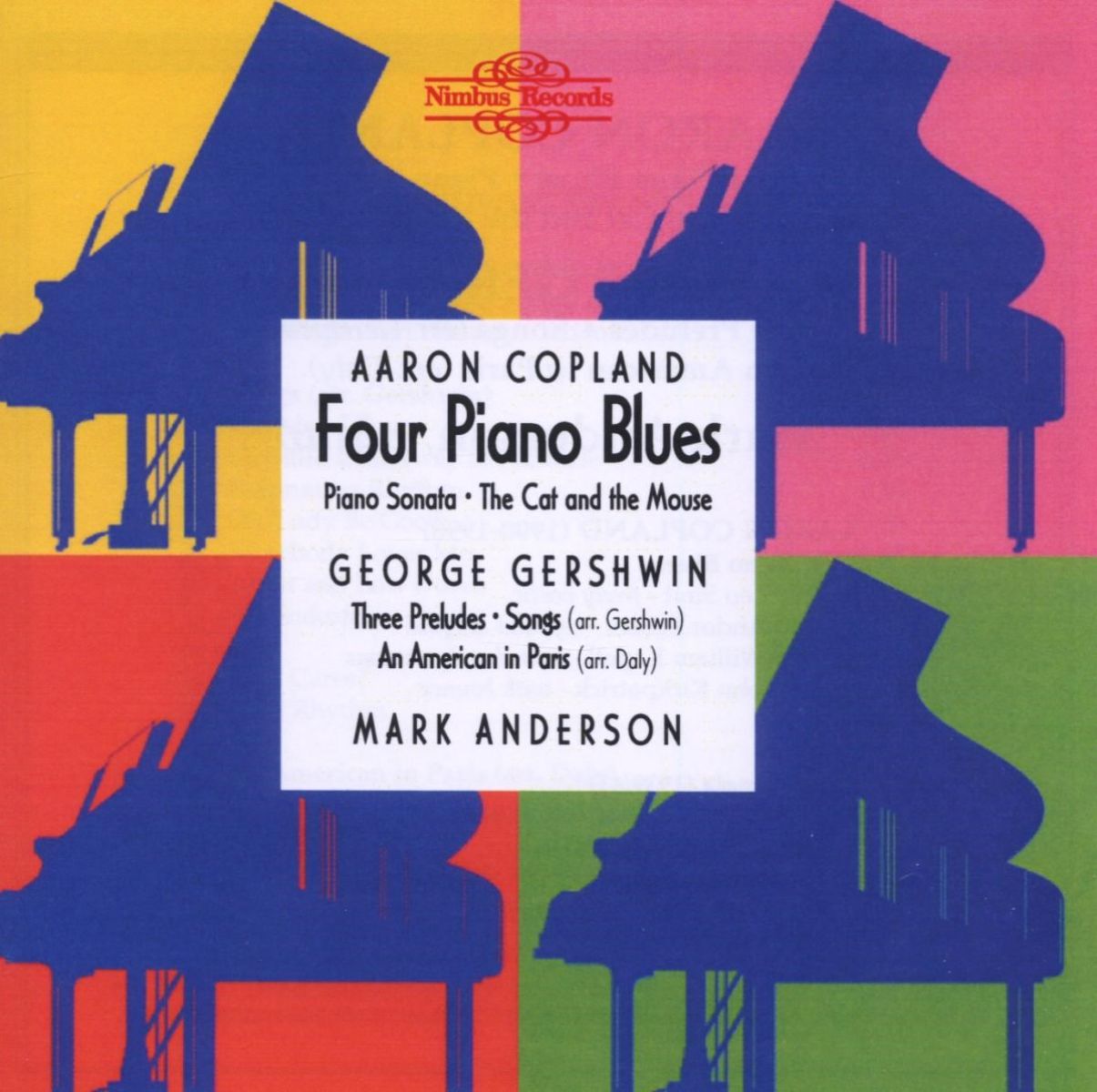 Afbeelding van Mark Anderson - Copland: Four Piano Works | Gershwin: Three Preludes, Songs, An American in Paris