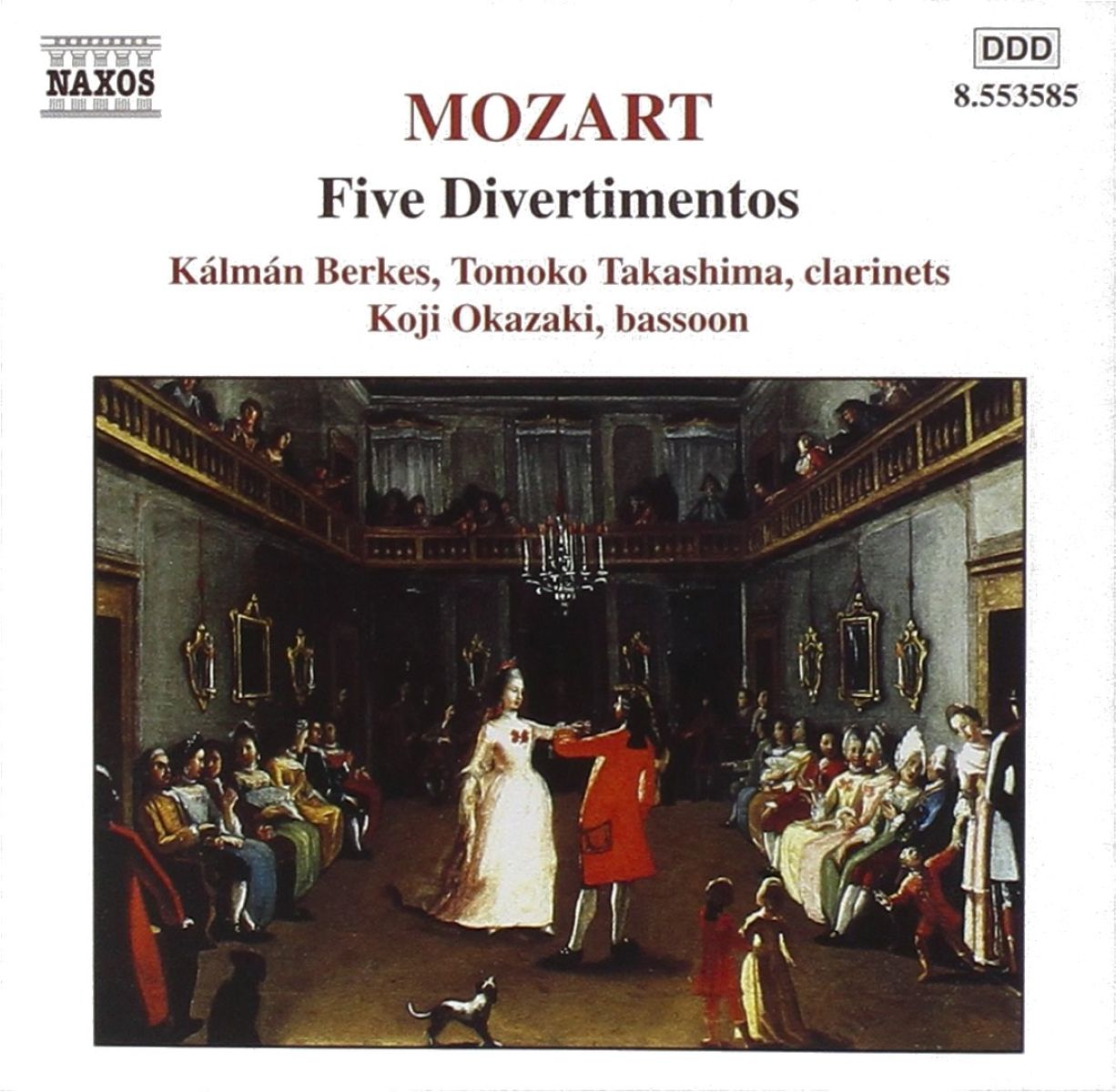 Kálmán Berkes, Tokomo Takashima, Koji Okazaki - Mozart: Five Divertimentos