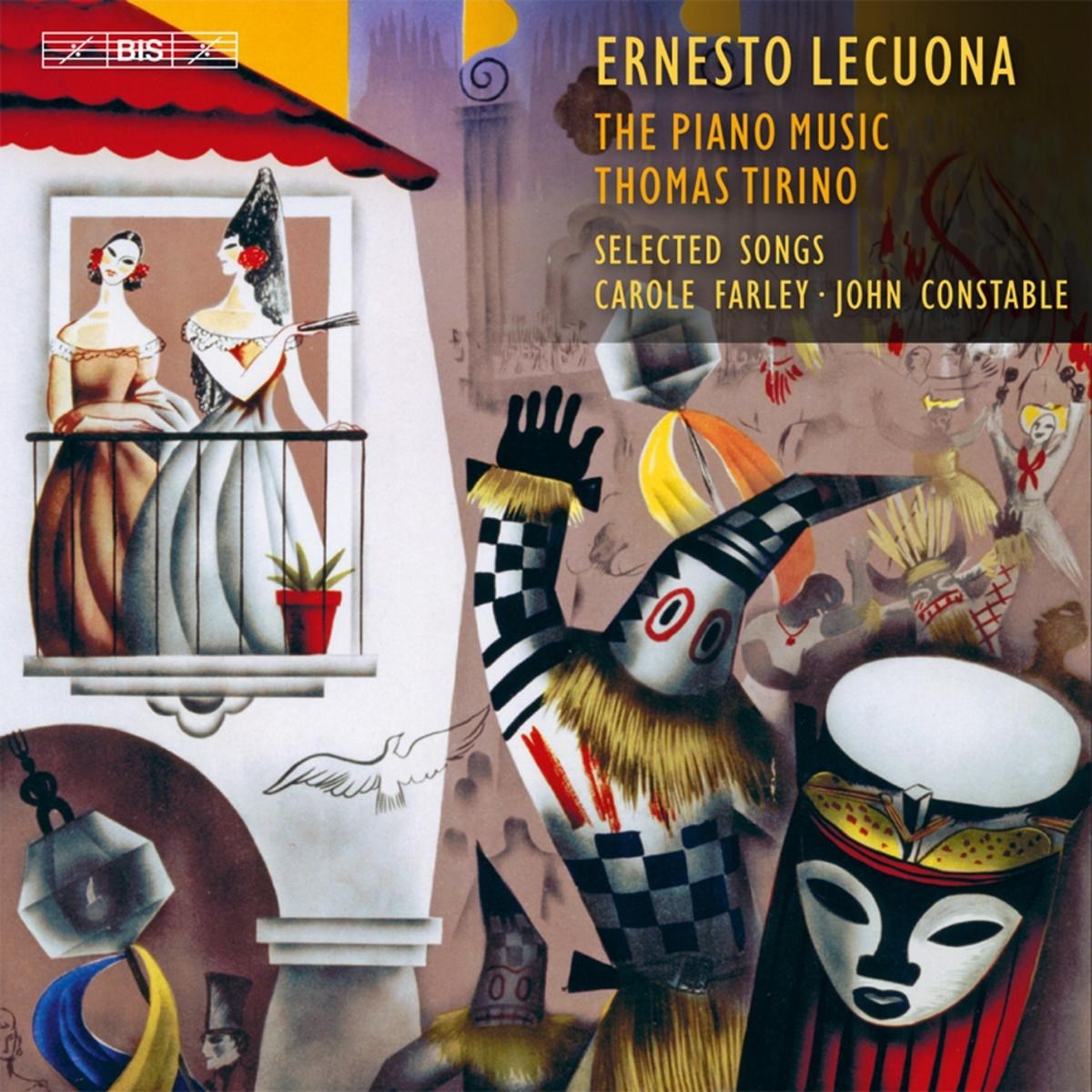 Afbeelding van Thomas Tirino & Carole Farley, Polish National Radio Symphony Orchestra, Michael Bartos - Lecuona: Piano Music And Selected Songs