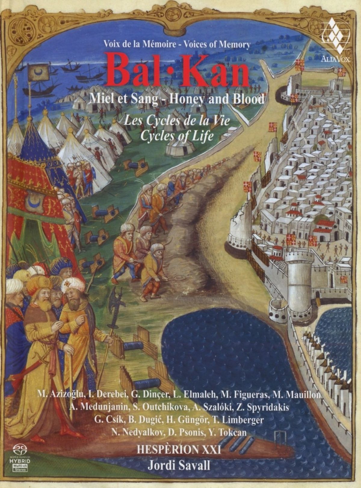 Afbeelding van Hesperion XXI - Balkan - Honey & Blood
