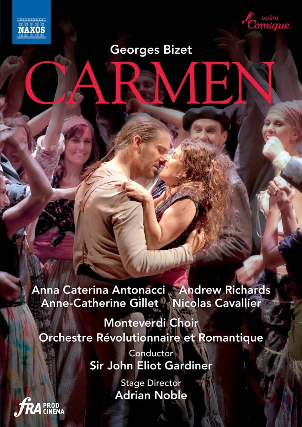 Afbeelding van Anna Caterina Antonacci, Anne-Catherine Gillet, Andrew Richards - Bizet: Carmen