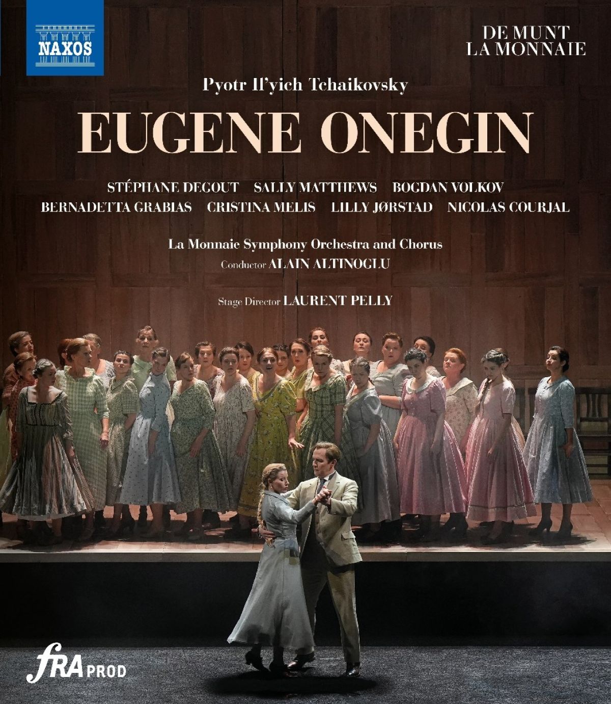 Afbeelding van Alain Altinoglu, Bernadetta Grabias, Bogdan Volkov, Cristina Melis, François Roussillon, La Monnaie Chorus, La Monnaie Symphony Orchestra - Eugene Onegin