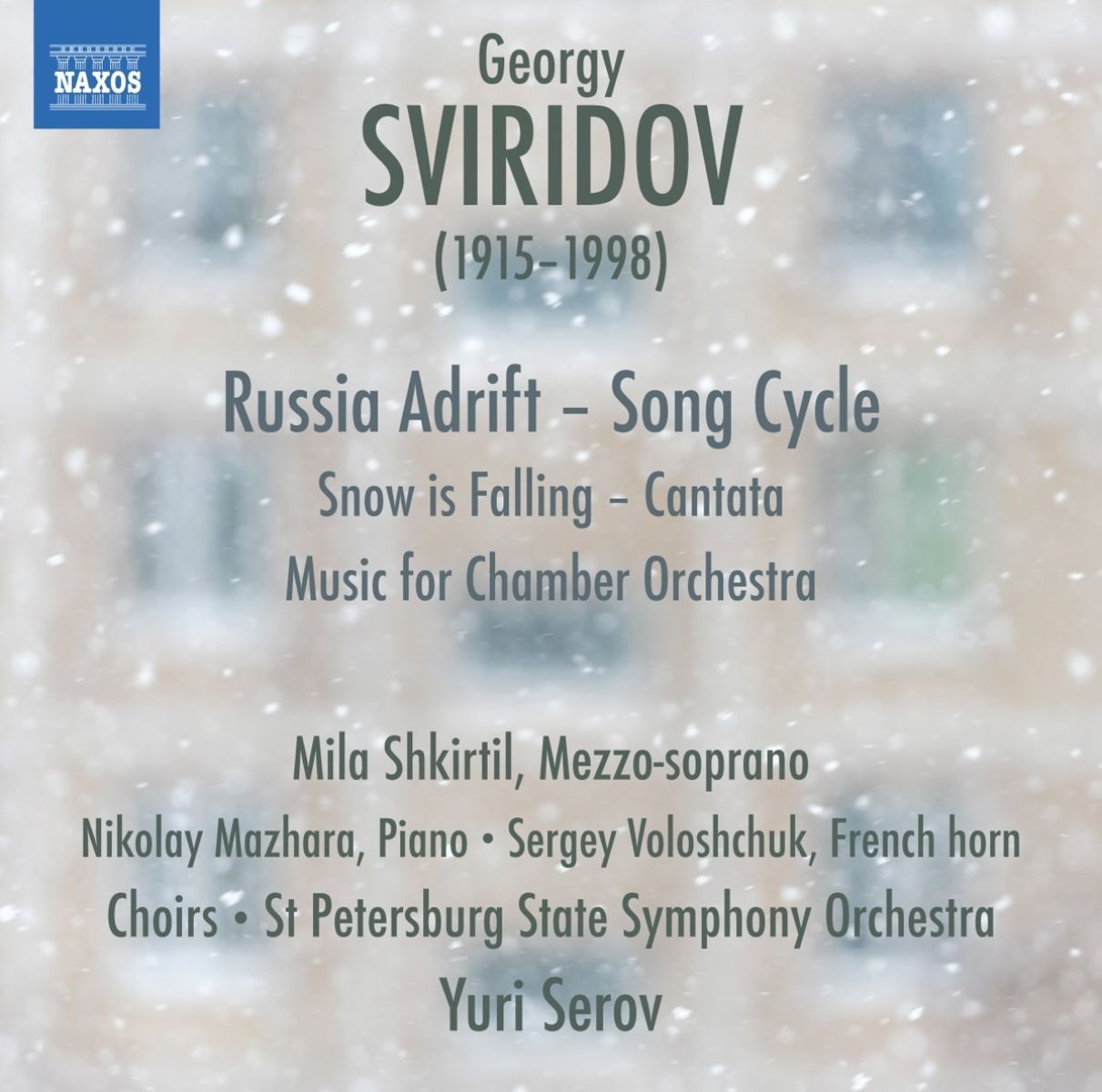Afbeelding van Nikolay Mazhara, Sergey Voloshchuk, Rimsky-Korsakov Music College Female Choir, Boys Of The St Petersburg Radio And Television Children's Choir - Russia Adrift | Snow Is Falling | Music For Chamber