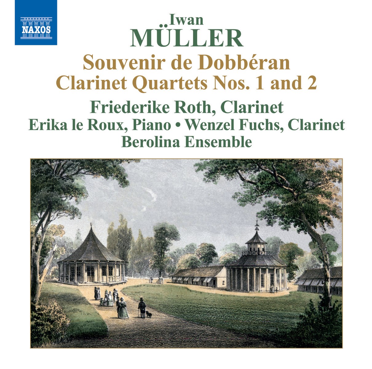 Afbeelding van Friederike Roth, Erika Le Roux, Berolina Ensemble - Müller: Souvenir De Dobbéran