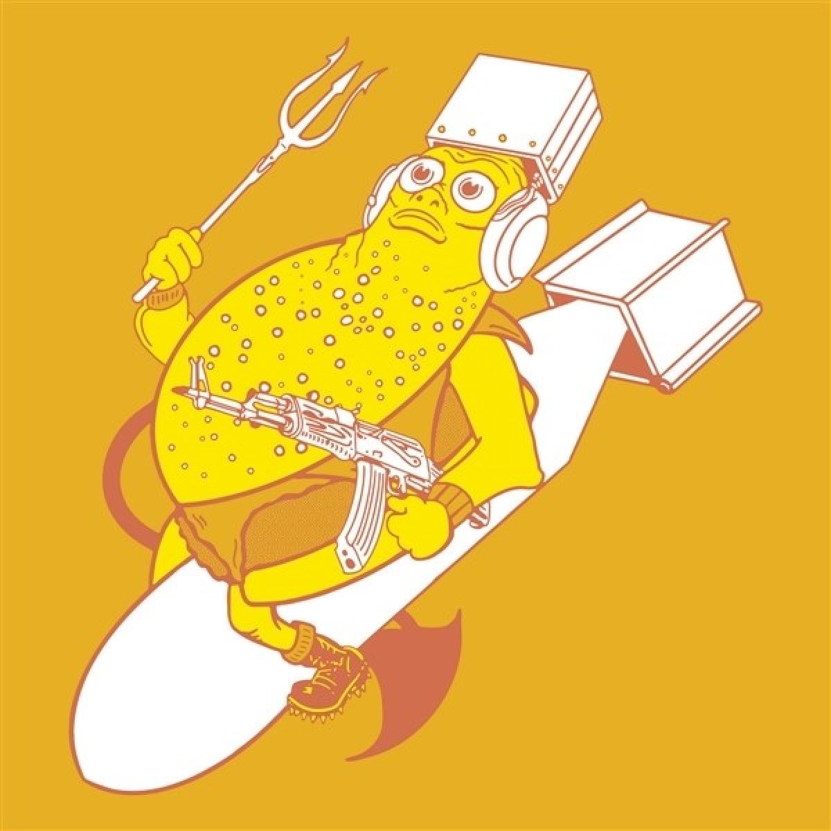 Afbeelding van Rickshaw Billie's Burger Patrol - Big Dumb Riffs