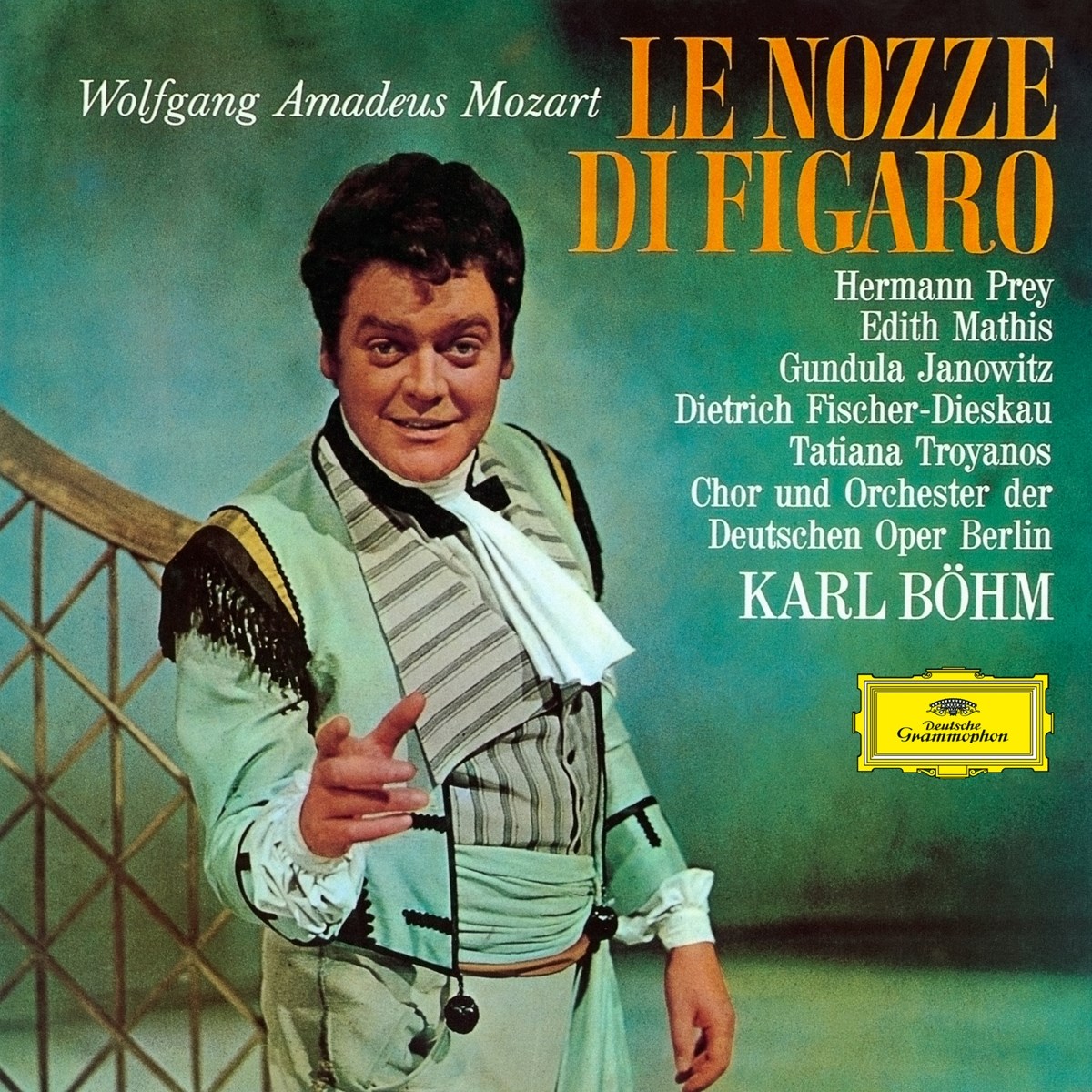 Afbeelding van Hermann Prey, Edith Mathis, Chor der Deutschen Oper Berlin Und Orchester Der Deutschen Oper Berlin, Karl Böhm - Mozart: Le Nozze Di Figaro