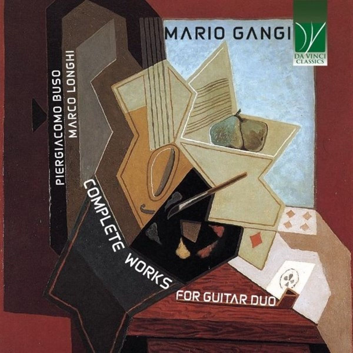 Afbeelding van Piergiacomo Buso & Marco Longhi - Mario Gangi: Complete Works For Guitar Duo