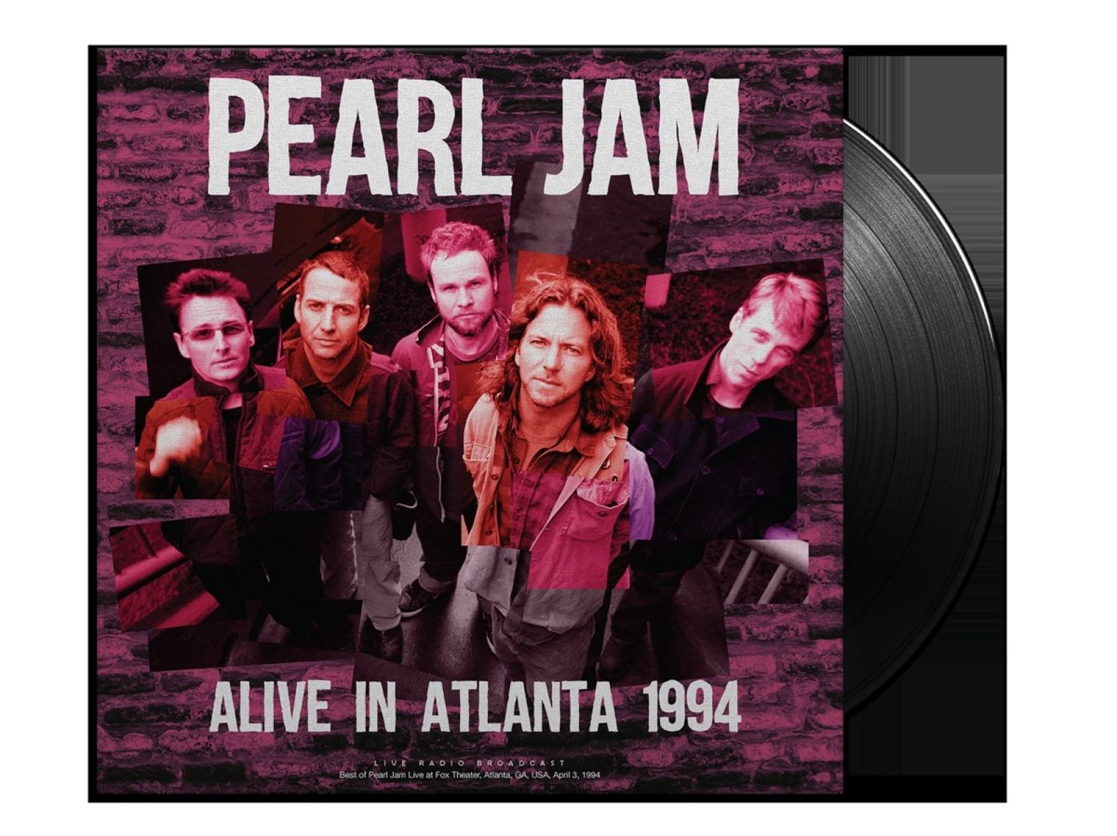 Afbeelding van Pearl Jam - Alive In Atlanta 1994 (Live Radio Broadcast)