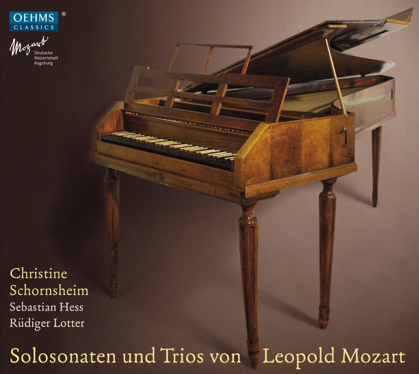 Afbeelding van Rüdiger Lotter, Sebastian Hess, Christine Schornsheim - Solosonaten Und Trios von Leopold Mozart