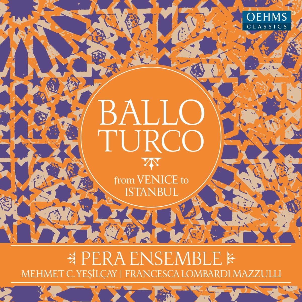 Pera Ensemble, Mehmet C.Yesilcay, Francesca Lombardi Mazzulli - Ballo Turco From Venice To Istanbul