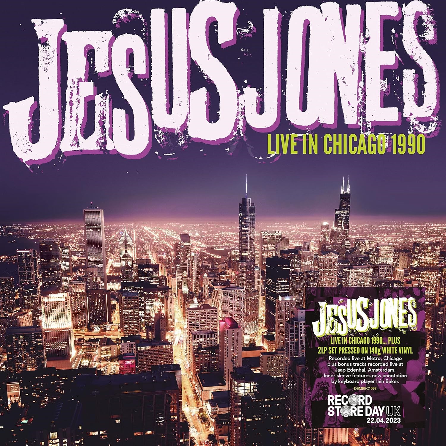 Afbeelding van Jesus Jones - Live In Chicago 1990