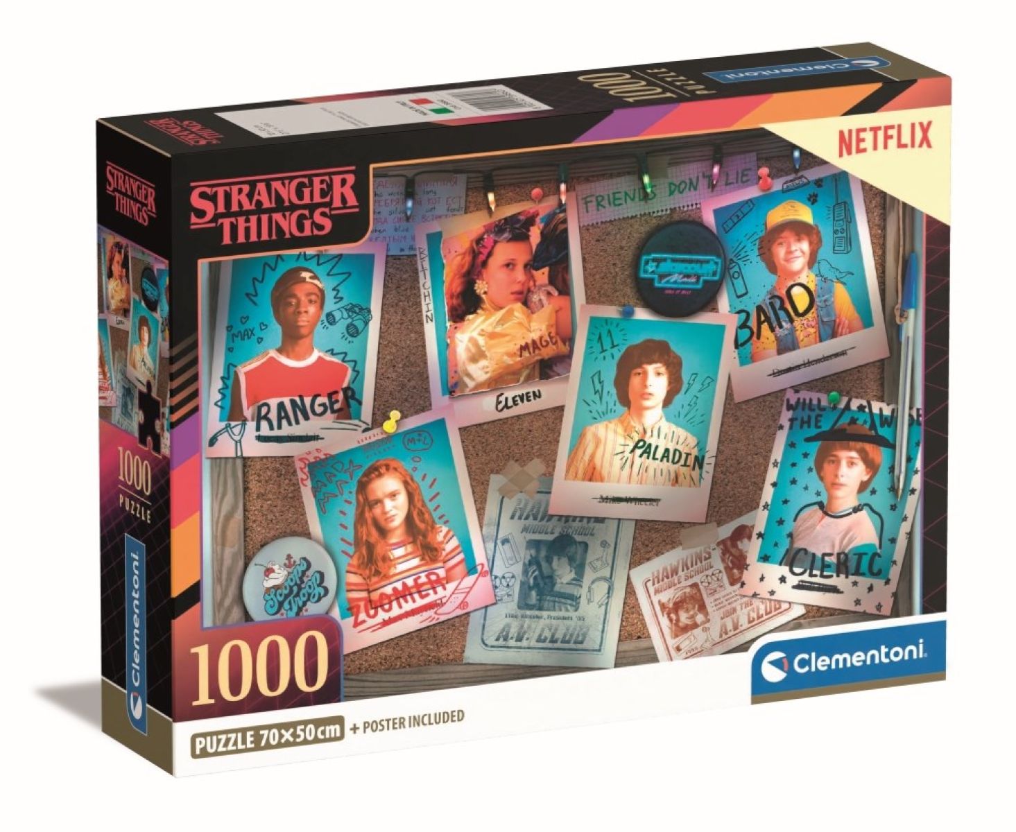 Afbeelding van Stranger Things 3 (Compact Box 1000 stukjes)