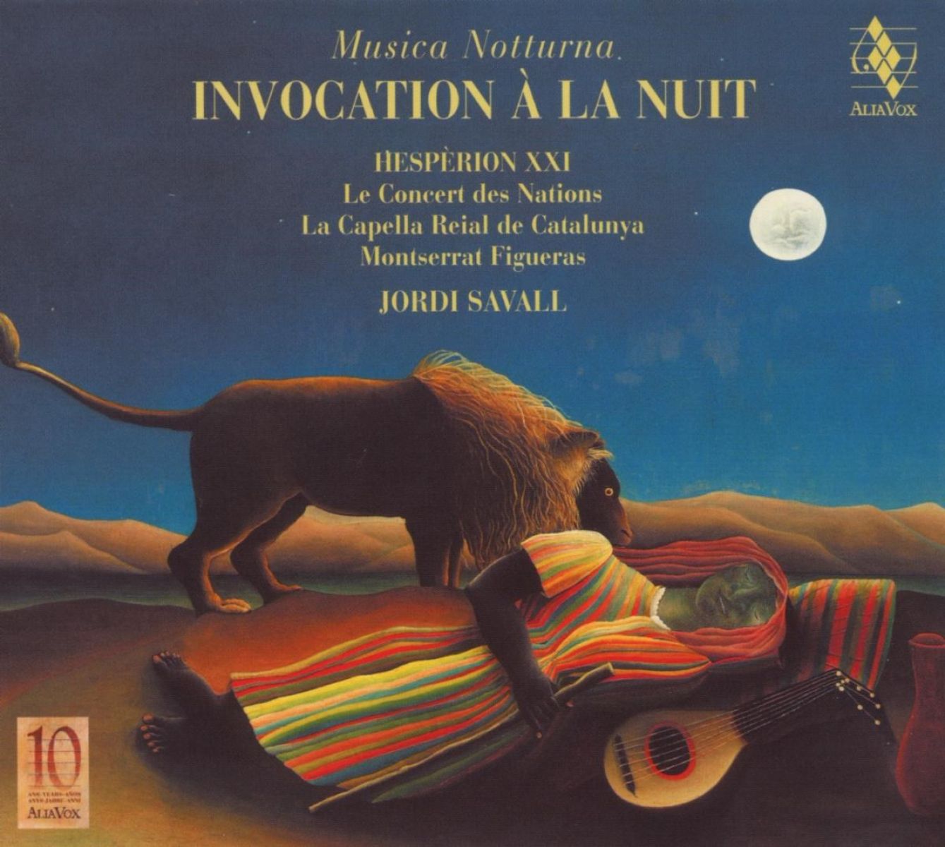 Afbeelding van Hespèrion XXI, Le Concert Des Nations, La Capella Reial De Catalunya, Montserrat Figueras, Jordi Savall - Invocation A La Nuit - Musica Notturna