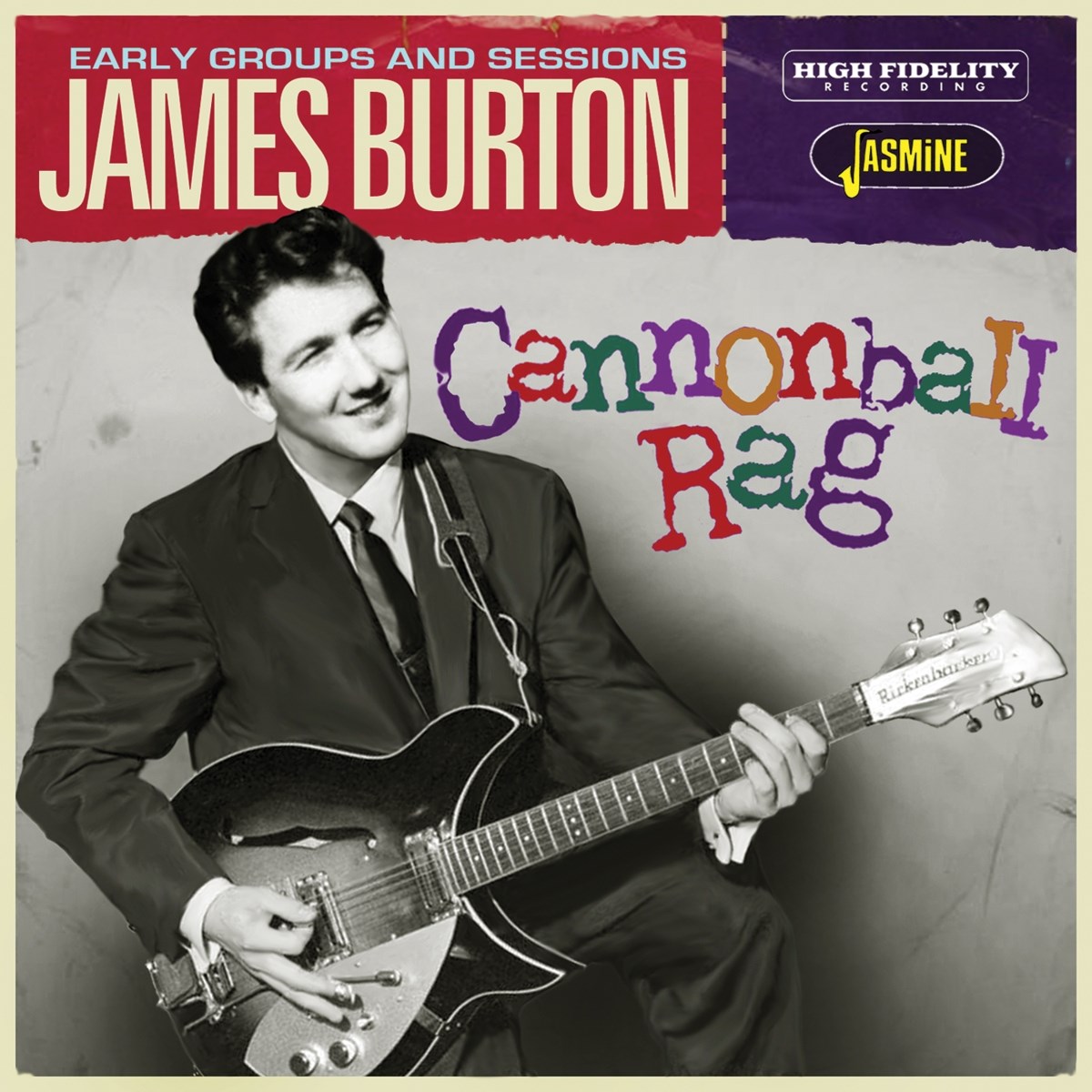 Afbeelding van James Burton - Cannonball Rag - Early Groups And Sessions