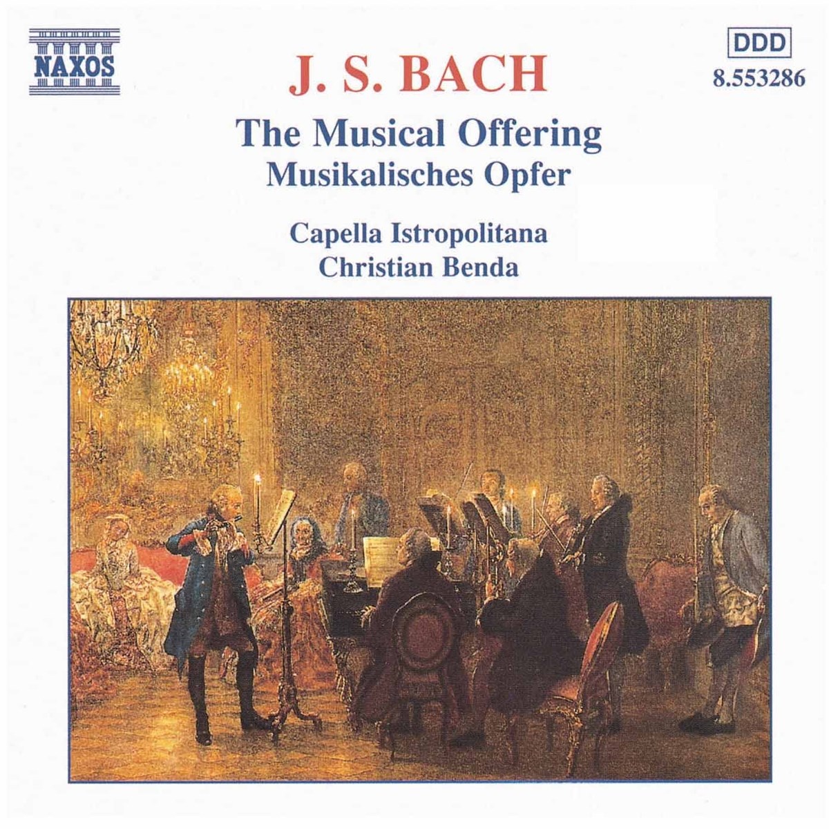 Afbeelding van Capella Istropolitana, Christian Benda - J.S. Bach: Musical Offering