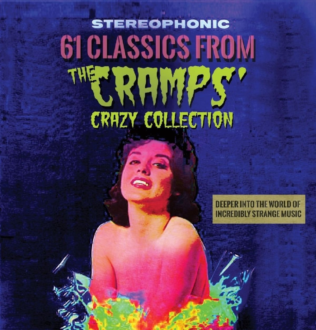 Afbeelding van Various Artists - 61 Classics From The Cramps’ Crazy Collection: Deeper Into The World Of Incredibly Strange Music