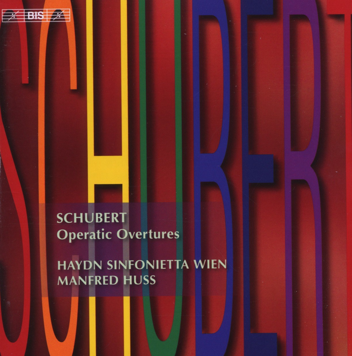Afbeelding van Haydn Sinfonietta Wien, Manfred Huss - Schubert: Operatic Overtures