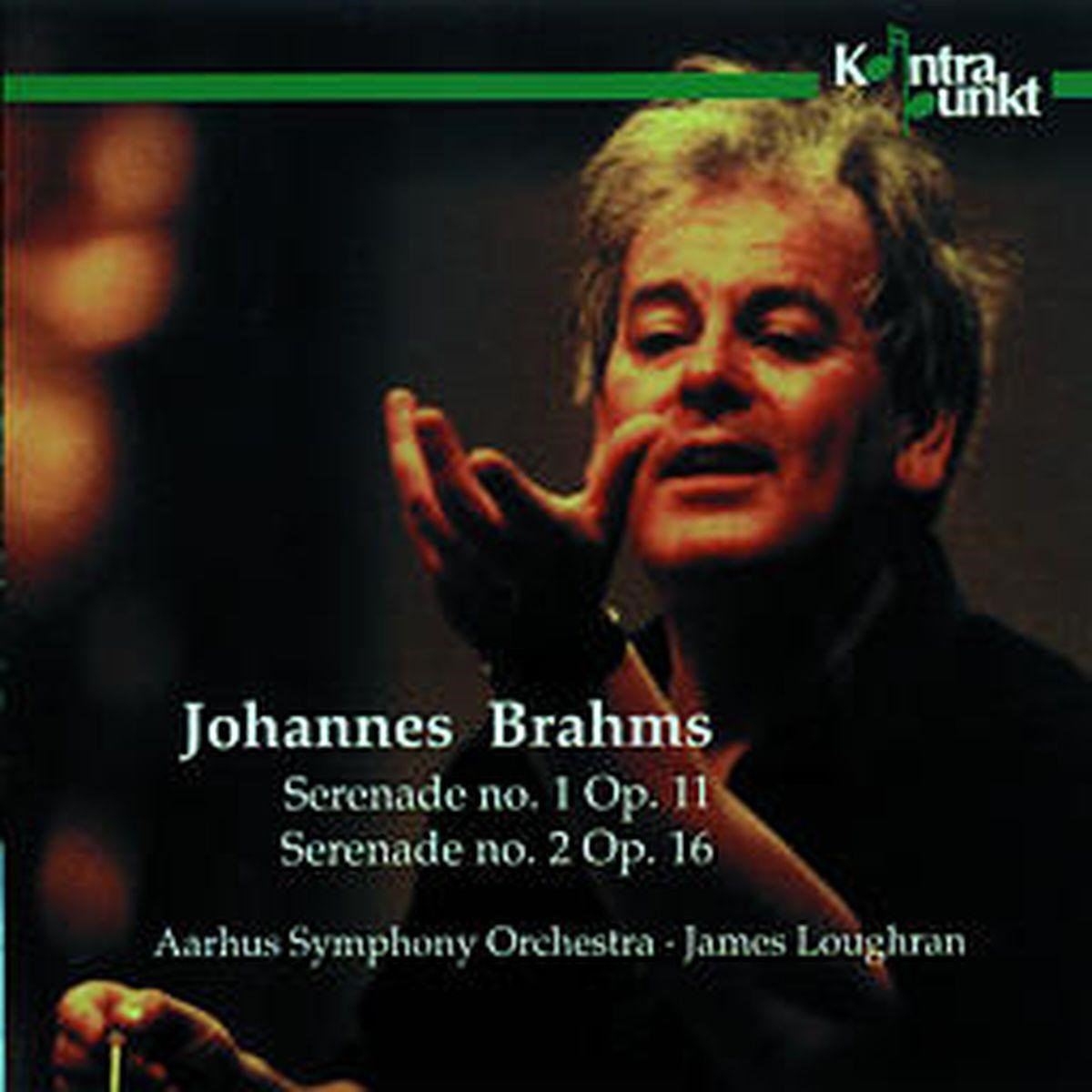 Afbeelding van Aarhus Symphony Orchestra, James Loughran - Brahms: Serenade Op. 11, Serenade Op. 16