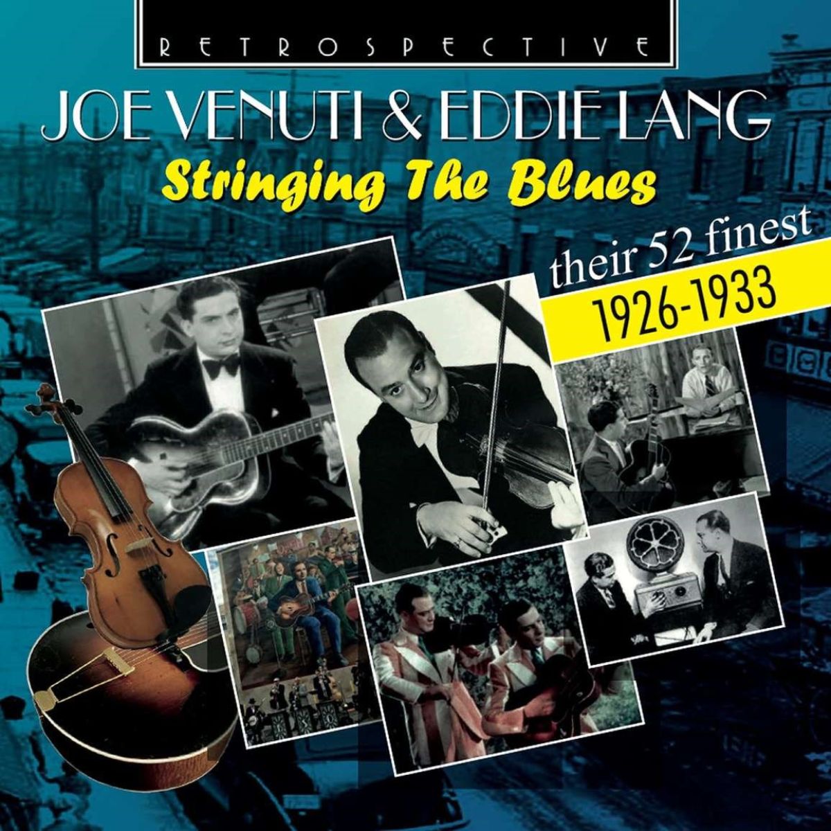 Afbeelding van Joe Venuti & Eddie Lang - Stringing The Blues - Their 52 Finest (1926-1933)